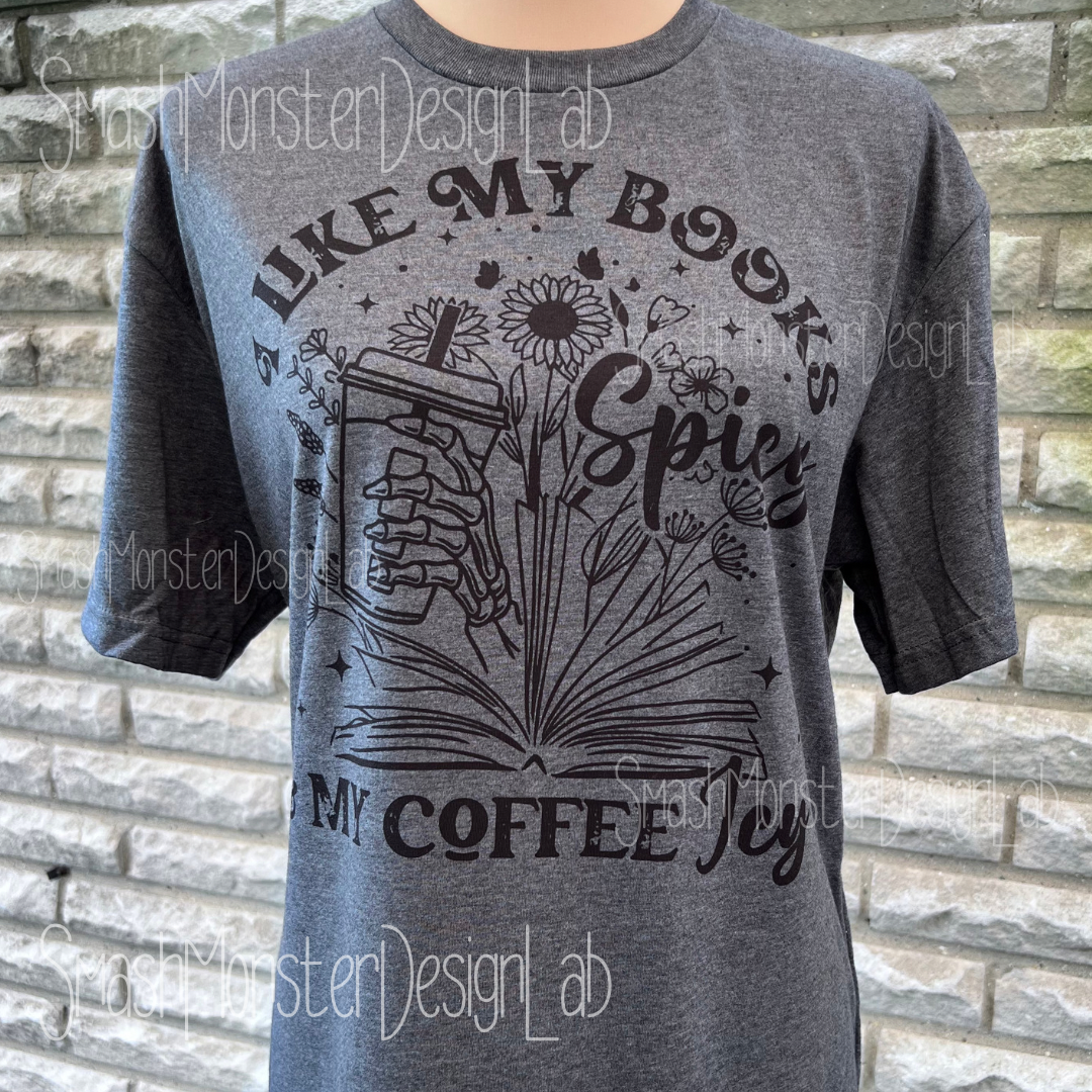 Books Spicy Coffee Icy
