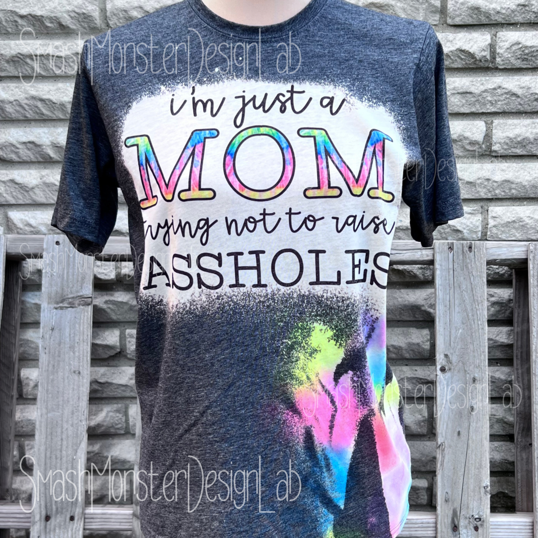 Dyed Mom Raising A-holes