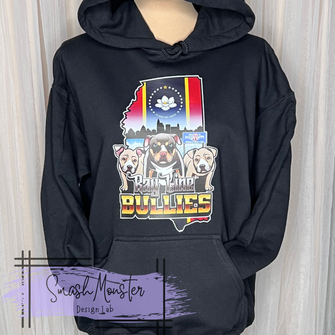 Your Logo on a Hoodie