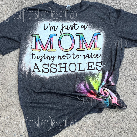 Dyed Mom Raising A-holes