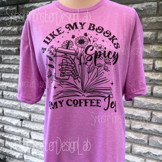 Books Spicy Coffee Icy