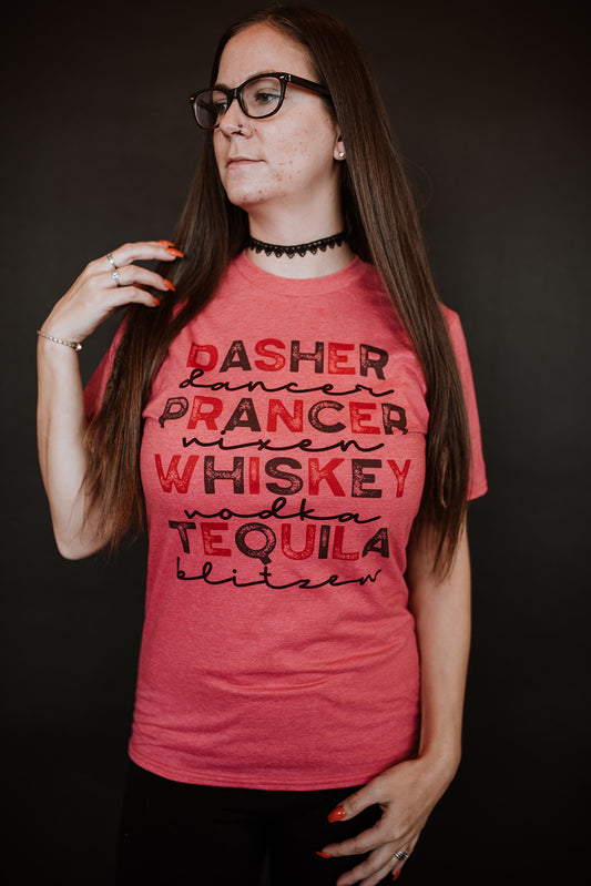 Dasher Prancer Whiskey Tequila